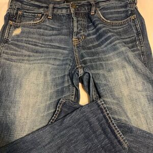 Hollister size 7/28 distressed denim jeans